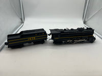 Lionel 6-8615 L&N Berkshire 2-8-4 steam locomotive and tender O SCALE Like New Damaged Box
