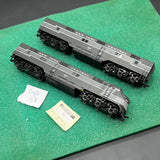 HO Scale Bargain Engine 28: Lifelike New York Central NYC diesel set 1 pow 1 NP HO Scale Used VG