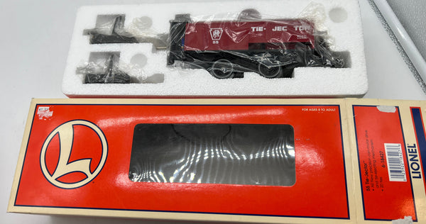 Lionel 6-18427 Pennsylvania Railroad PRR Tie-Jector Operating Car 55 O SCALE NEW