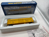 Walthers 910-2035 SEABOARD COAST LINE 50' Fruit Growers Express FGE Insulated Boxcar Mainline Yellow, Black Stripes #494652 HO Scale NEW