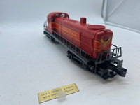 Lionel 6-18554  Gulf Mobile & Ohio RS-3 diesel locomotive #721 & display case O SCALE Like New