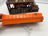 Lionel 6-2306 operating icing station and Pacific Fruit Express ice car O SCALE Used as is Damaged Box