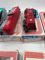 American Flyer Lionel New York Central NYC 4-8552 GP-9 Diesel Locomotive & 9 Freight Cars Set (4-9005, 4-9206 x2, 4-9106, 4-9706, 6-49001, 4-9404, 4-9209, 4-9713) S SCALE Like New