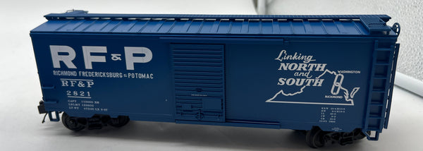 Atlas 3003024-1 Richmond, Fredericksburg, & Potomac RF&P 40' Boxcar #2821 3Rl O SCALE NEW