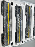 K-Line k4415 K4415-0964, -2801, -0314,  -0062, -1620, -1921 Set of 6 Heavyweight passenger cars Chesapeake and Ohio with stream lighting O SCALE NEW