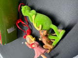 Dept 56 4031514T Grinch Max & Cindy Lou Who Ornament Set  Like New