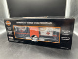 MTH Premier 20-93221 Harley-Davidson Box Car #1981. THE EAGLE SOARS ALONE O SCALE NEW