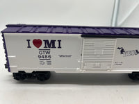 Lionel 6-9486  I love Michigan box car O SCALE Like New