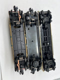 Assorted 3XMAS01 Set of 3 Christmas Cars Lionel MTH Various Years O SCALE Used Excellent No Box
