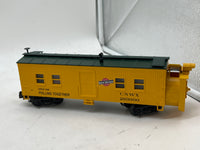 MTH Railking 30-7921 Chicago & North Western RailKing Rotary Snow Plow O SCALE Like New