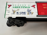 K-Line K90004 kcc CHRISTMAS BOXCAR O SCALE Like New