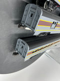 Lionel 6-19131, 6-19132, 6-19133, 6-19134 Lackawanna Passenger Cars (Set of 4) O Scale Used Excellent