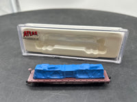 Atlas Conrail Flatcar with load N SCALE Like New