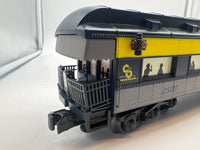 K-Line C&O "Blue Ridge Club" Heavyweight Dining Car #2500 O Scale Used Excellent Damaged Box as is