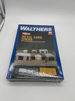 Walthers 933-4123 Metal Yard Shed --Building Kit - HO SCALE NEW