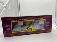 MTH Premier 20-92213E US ARmy Flat Car w 2 6x6 tank trucksO SCALE NEW