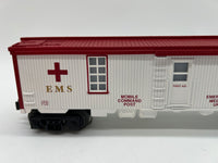 Lionel  6-19693 Lionelville Fire Department LFD EMS medical unit tool car O SCALE Like New