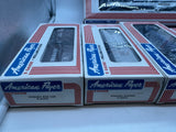 American Flyer Lionel 6-48100, 6-48503, 6-48800, 6-48305, 6-48502, 6-48603, 6-48702 Wabash Freight Train Set (Set of 7) S Scale NEW