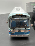 Greenlight 86544 speed 1960's General Motors Santa Monica Los Angeles CA downtown transit bus #2525 1/43 O SCALE NEW