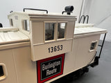 MTH Premier 20-91063 Burlington Extended Vision Caboose O Scale Like New