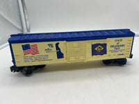 Lionel 6-7601 - Spirit of '76 State of Delaware box car train O SCALE Like New