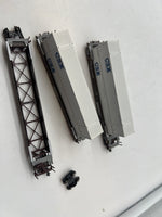Kato 106-6167 BNSF CSX Gunderson Maxi IV Double stack car (missing load 1 car) N SCALE Used Damaged Box