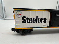 MTH Railking 30-74231 NFL - Pittsburgh Steelers Box Car O SCALE Like New