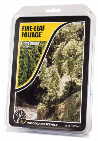 Woodland Scenics WDS1132 Fine-Leaf Foliage Light Green