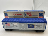 Lionel 6-7605 Spirit of 76 State of Connecticut boxcar O scale Like New
