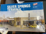 Walthers 933-2934 Silver Springs Bus Terminal Cornerstone Kit HO Scale NEW