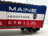 Lionel 6-19273 State of Maine boxcar 6464 series  O SCALE NEW