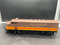 Lionel 6-38377 ILLINOIS CENTRAL F3 NON-POWERED A-UNIT #2363T O SCALE Post War Celebration Series PWC Used Excellent