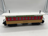 MTH Railking 30-6417 Christmas Overton Passenger Coach #Rudolph. O SCALE Like New