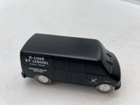 K-Line by Lionel Motorized on track Van O SCALE Used Excellent No Box