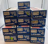 Lionel 6-7601, 6-7602, 6-7603, 6-7604, 6-7605, 6-7606, 6-7607, 6-7608, 6-7609, 6-7610, 6-7611, 6-7612, 6-7613 Spirit of '76 Bicentennial Box Car Set (Set of 13) O Scale NEW