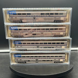 Kato 106-3507 Amtrak Superliner Passenger Car 4 Car Set Phase IV Set A2 N Scale