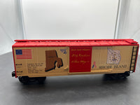 K-Line k761-7613 Spirit of 76 Rhode Island State Boxcar  O SCALE Like New