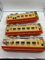 Lionel Classics 6-13412 Standard Gauge Tinplate Passenger Car set (3 cars) STD GAUGE Like New