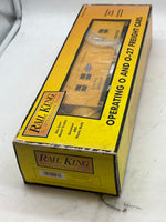 MTH Railking 30-7921 Chicago & North Western RailKing Rotary Snow Plow O SCALE Like New
