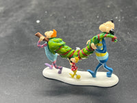 Dept 56 #4032213 Grinch three with a tree Whoville figures #2 Rare limited Like New