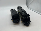 Lionel 6-8615 L&N Berkshire 2-8-4 steam locomotive and tender O SCALE Like New Damaged Box