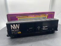 MTH Premier 20-93171 Norfolk & Western 50' Dbl. Door Plugged Boxcar O Scale NEW