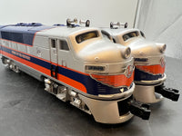 Lionel 6-38153 Spirit of the Century F3 AA diesel set with TMCC Railsounds O SCALE Like New