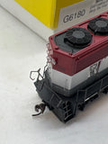 Athearn G6180 EMD Leasing 1 SD70M Burg, Silver, Gray Diesel Locomotive HO SCALE Used Excellent