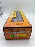 MTH Railking 30-4114C TEXAS SPECIAL STREAMLINED OBSERVATION CAR O SCALE Used Excellent Damaged Box