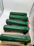 Lionel 6-9530, 6-9531, 6-9532, 6-9533, 6-9534 Southern Railway Passenger Car Set (Set of 5) O Scale Like New