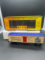 MTH Railking 30-78119 Baltimore American Beer Modern Reefer Car - (TCA 2010 Banquet Car) O SCALE Used Excellent