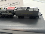 MODEL POWER 7571 PENNSYLVANIA RAILROAD PRR USRA 2-8-2 STEAM LOCOMOTIVE N SCALE Like New