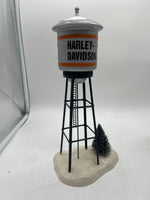 Dept 56 Village Accessory "Harley-Davidson Juneau Ave. Water Tower" 4042421 O SCALE Like New