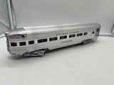 Lionel 6-19163 Lionel Lines 2531 silver rail aluminum observation car O SCALE Like New